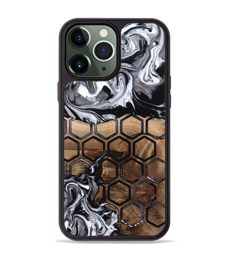 iPhone 13 Pro Max Wood Phone Case - Kenneth (Pattern, 798699)