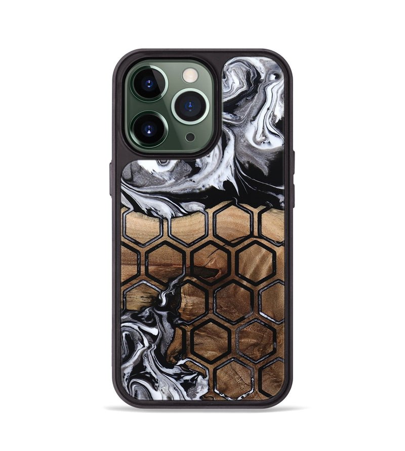 iPhone 13 Pro Wood Phone Case - Kenneth (Pattern, 798699)