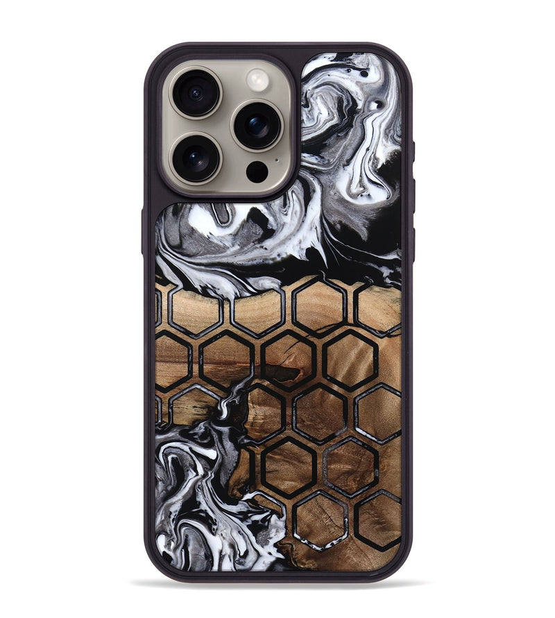 iPhone 15 Pro Max Wood Phone Case - Kenneth (Pattern, 798699)