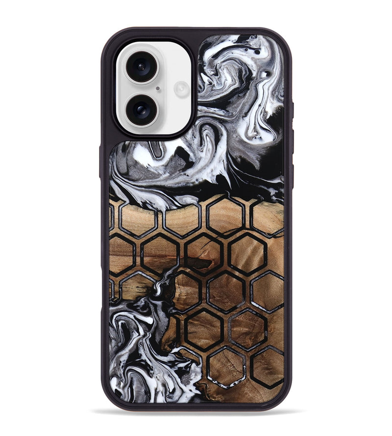 iPhone 16 Plus Wood Phone Case - Kenneth (Pattern, 798699)