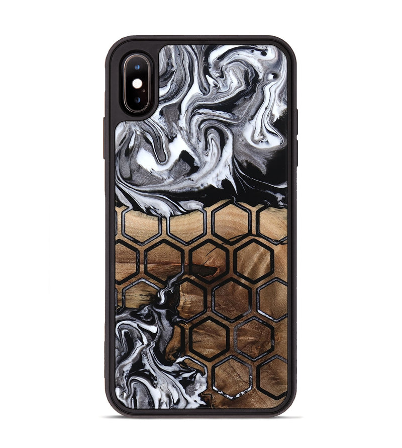 iPhone Xs Max Wood Phone Case - Kenneth (Pattern, 798699)
