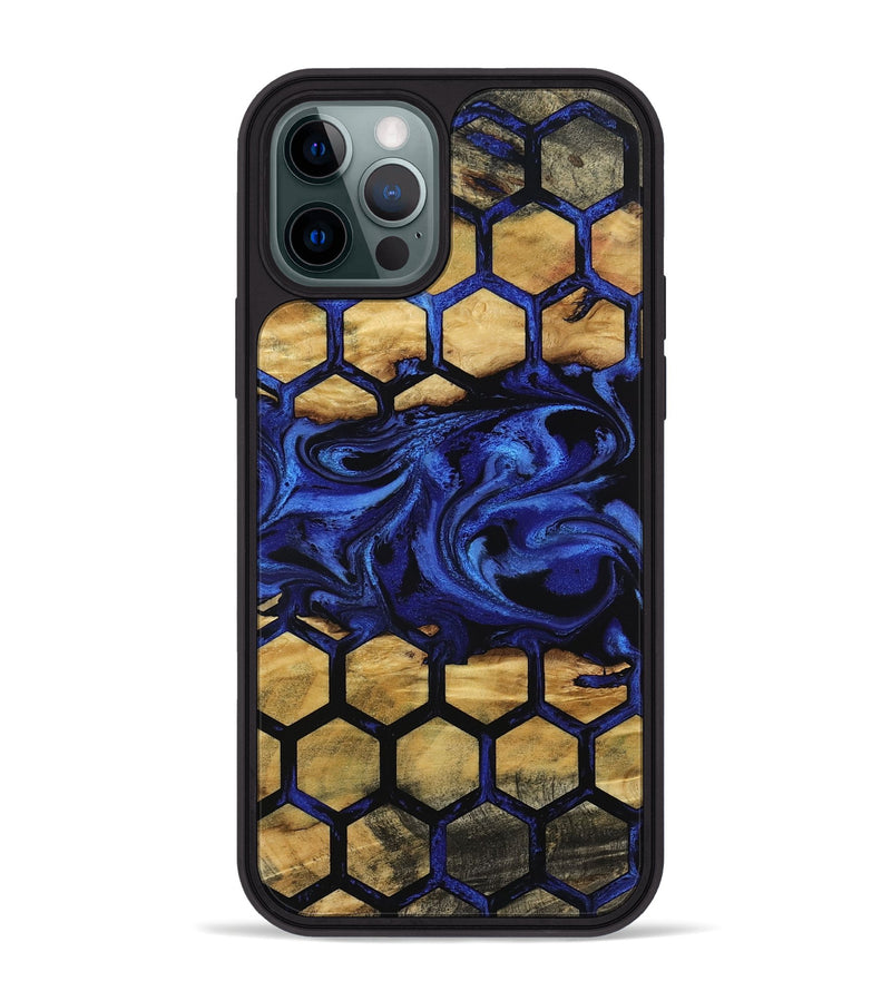 iPhone 12 Pro Max Wood Phone Case - Nyah (Pattern, 798702)