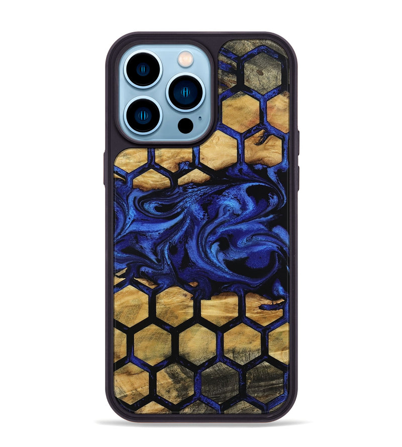 iPhone 14 Pro Max Wood Phone Case - Nyah (Pattern, 798702)