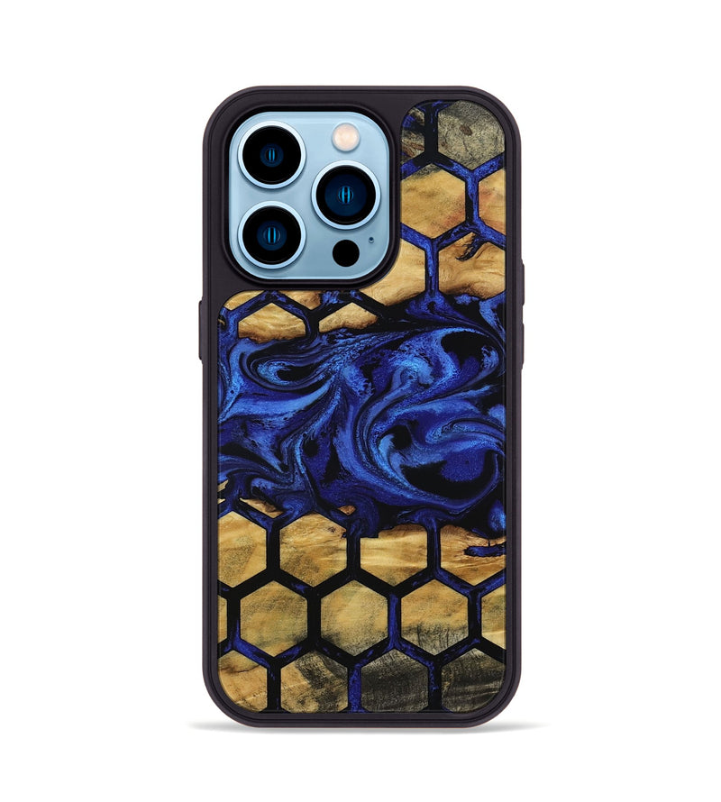 iPhone 14 Pro Wood Phone Case - Nyah (Pattern, 798702)