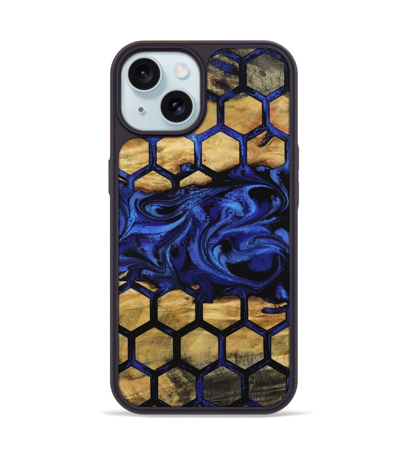 iPhone 15 Wood Phone Case - Nyah (Pattern, 798702)