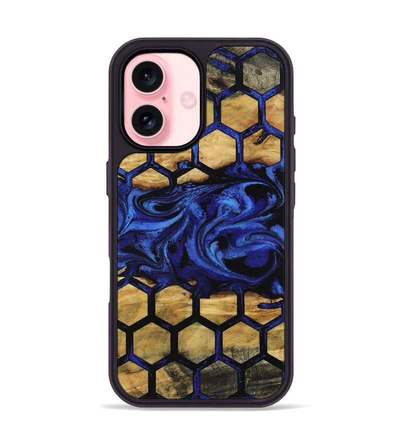 iPhone 16 Wood Phone Case - Nyah (Pattern, 798702)