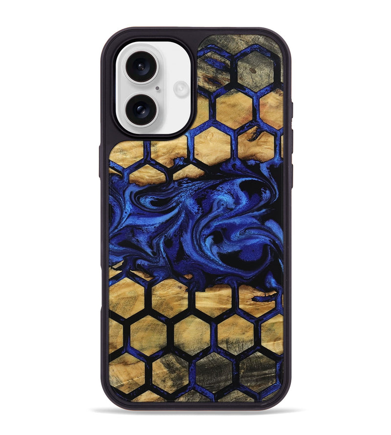 iPhone 16 Plus Wood Phone Case - Nyah (Pattern, 798702)
