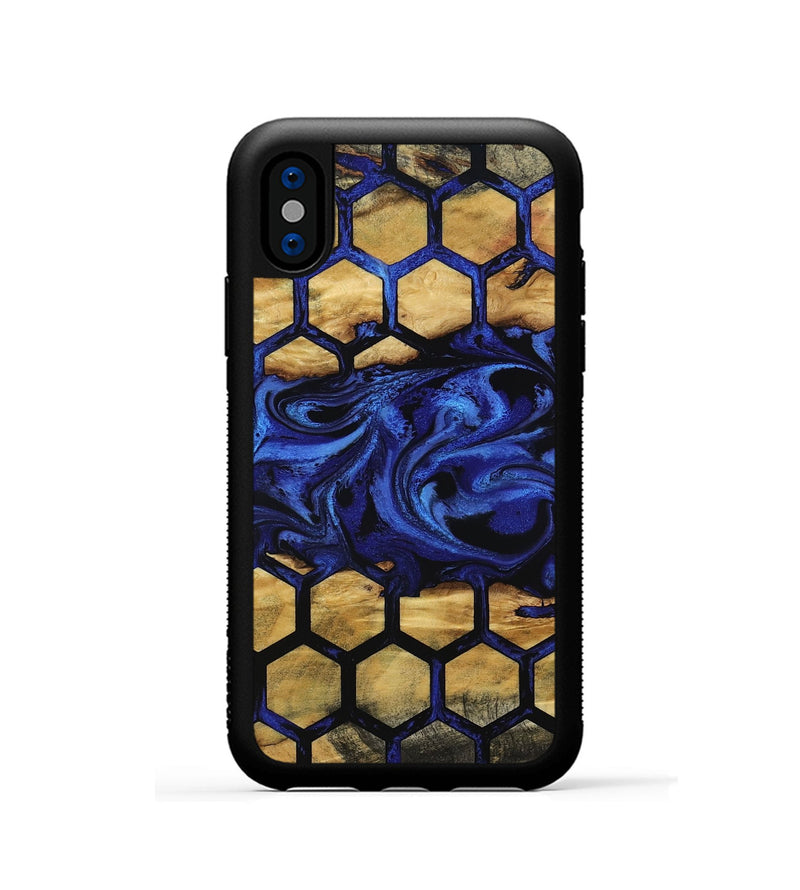 iPhone Xs Wood Phone Case - Nyah (Pattern, 798702)