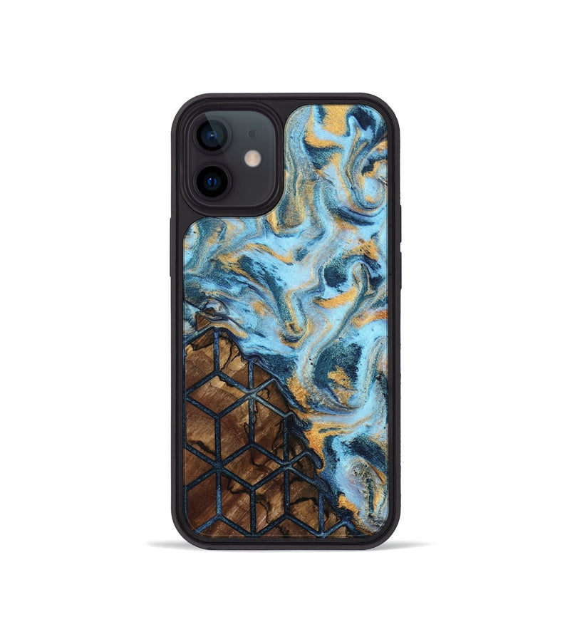 iPhone 12 mini Wood Phone Case - Quinten (Pattern, 798703)