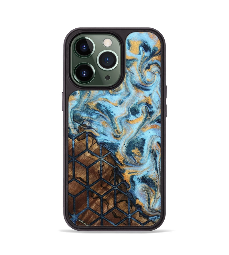 iPhone 13 Pro Wood Phone Case - Quinten (Pattern, 798703)
