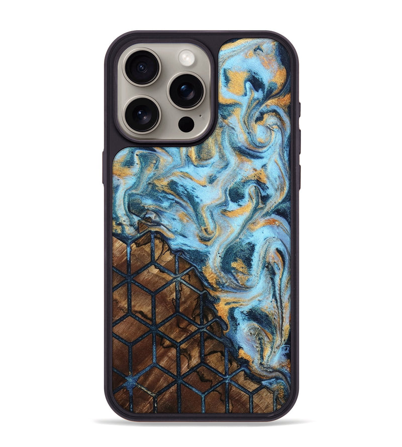 iPhone 15 Pro Max Wood Phone Case - Quinten (Pattern, 798703)