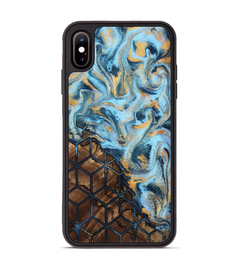 iPhone Xs Max Wood Phone Case - Quinten (Pattern, 798703)