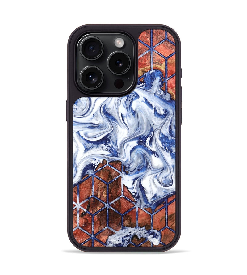 iPhone 15 Pro Wood Phone Case - Ellie (Pattern, 798705)