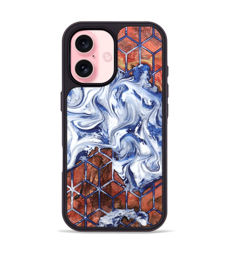 iPhone 16 Wood Phone Case - Ellie (Pattern, 798705)