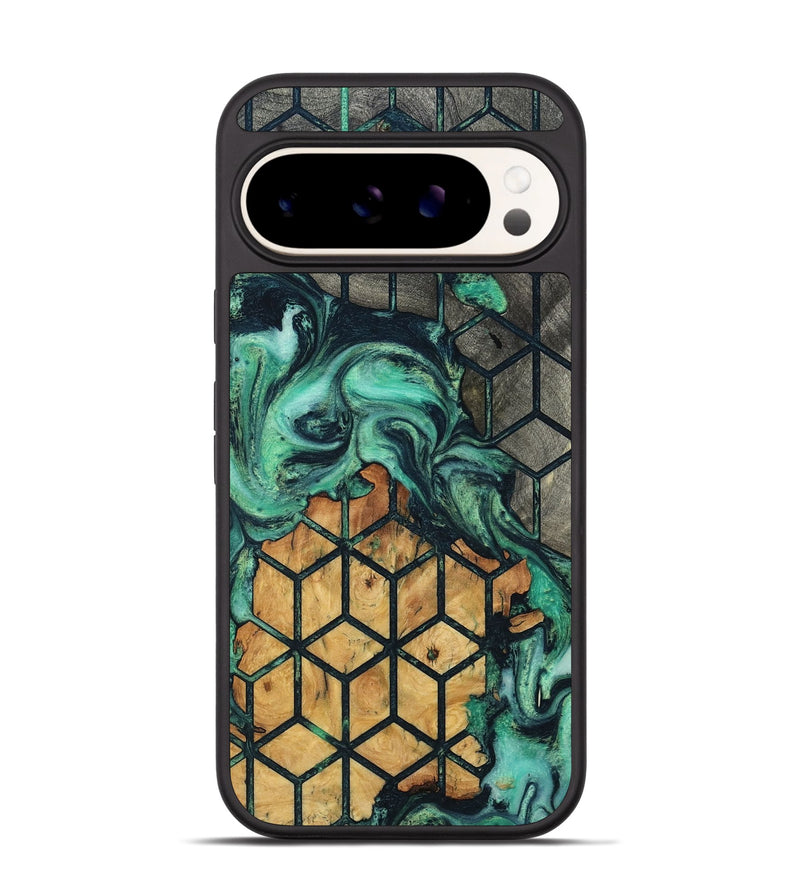 Pixel 9 Pro Wood Phone Case - Meta (Pattern, 798706)
