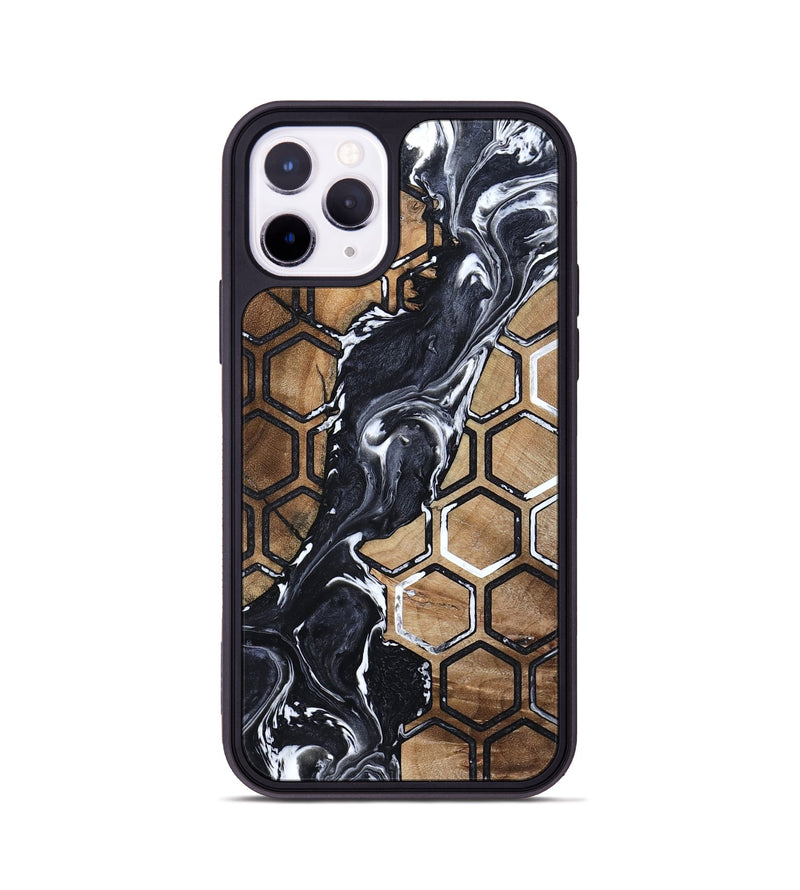 iPhone 11 Pro Wood Phone Case - Jovanni (Pattern, 798707)