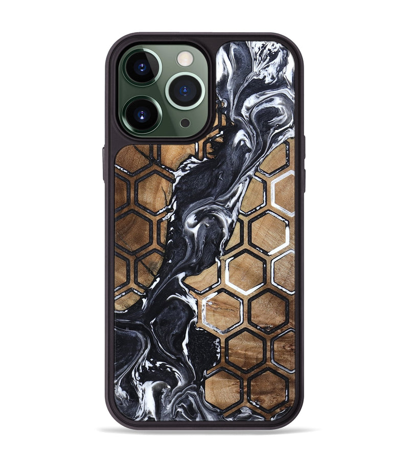 iPhone 13 Pro Max Wood Phone Case - Jovanni (Pattern, 798707)