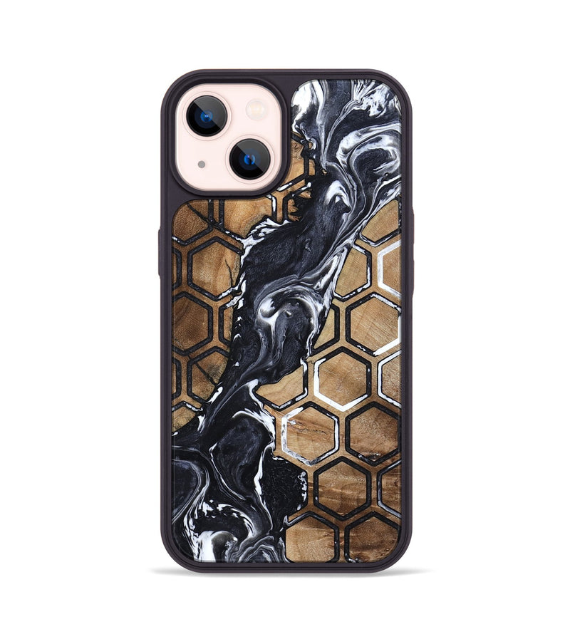 iPhone 14 Wood Phone Case - Jovanni (Pattern, 798707)