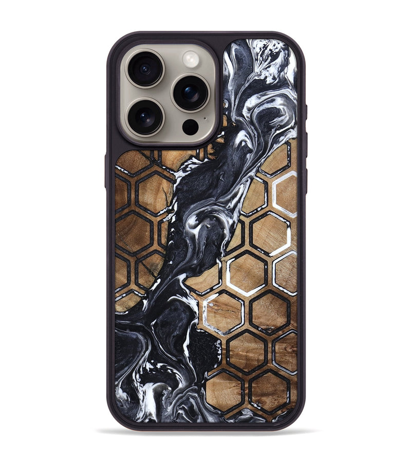 iPhone 15 Pro Max Wood Phone Case - Jovanni (Pattern, 798707)