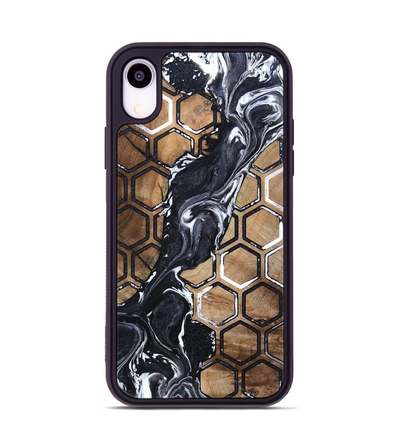 iPhone Xr Wood Phone Case - Jovanni (Pattern, 798707)
