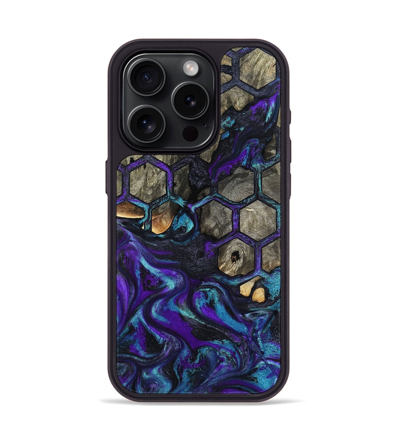 iPhone 15 Pro Wood Phone Case - Ieshia (Pattern, 798709)