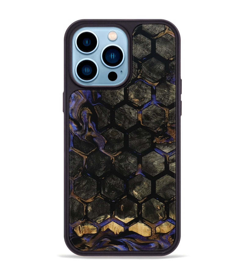 iPhone 14 Pro Max Wood Phone Case - Walker (Pattern, 798710)
