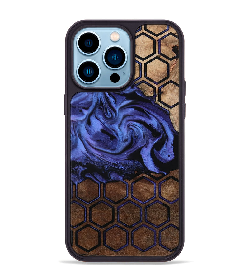iPhone 14 Pro Max Wood Phone Case - Connor (Pattern, 798711)