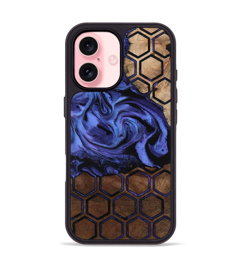 iPhone 16 Wood Phone Case - Connor (Pattern, 798711)
