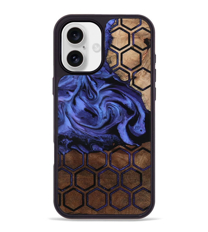 iPhone 16 Plus Wood Phone Case - Connor (Pattern, 798711)