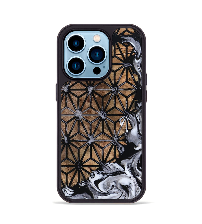 iPhone 14 Pro Wood Phone Case - Kaison (Pattern, 798713)