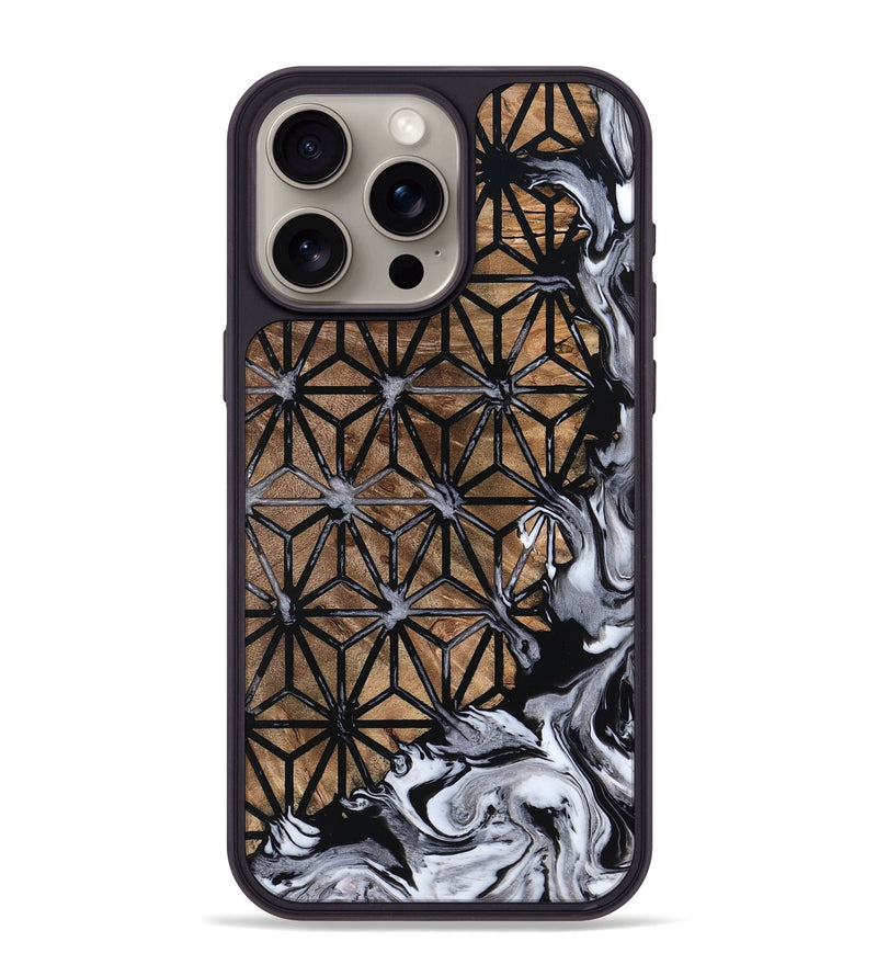 iPhone 15 Pro Max Wood Phone Case - Kaison (Pattern, 798713)