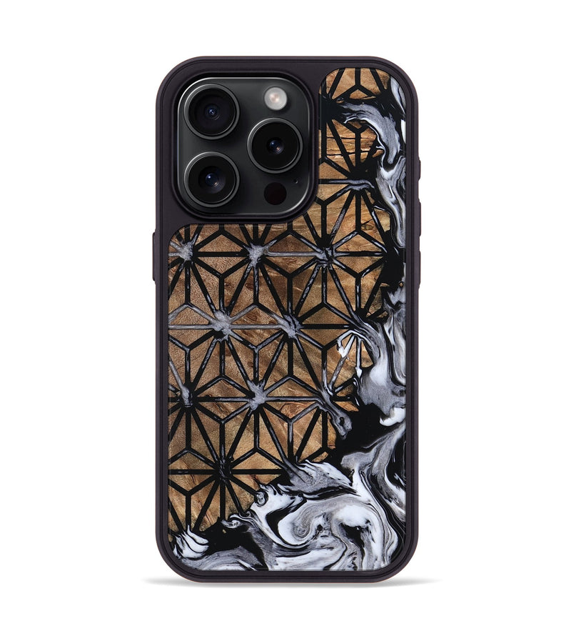 iPhone 15 Pro Wood Phone Case - Kaison (Pattern, 798713)