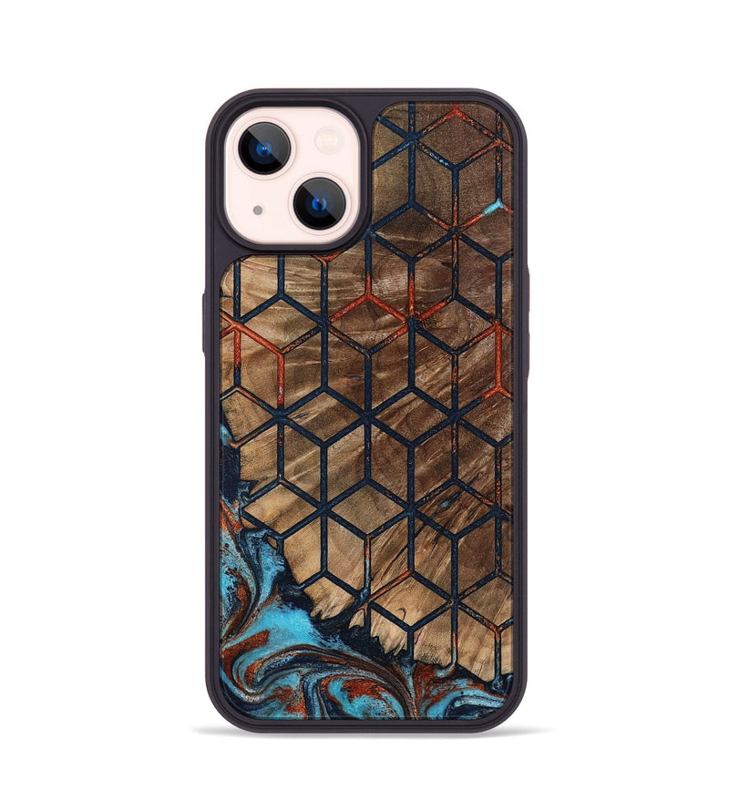 iPhone 14 Wood Phone Case - Molly (Pattern, 798714)