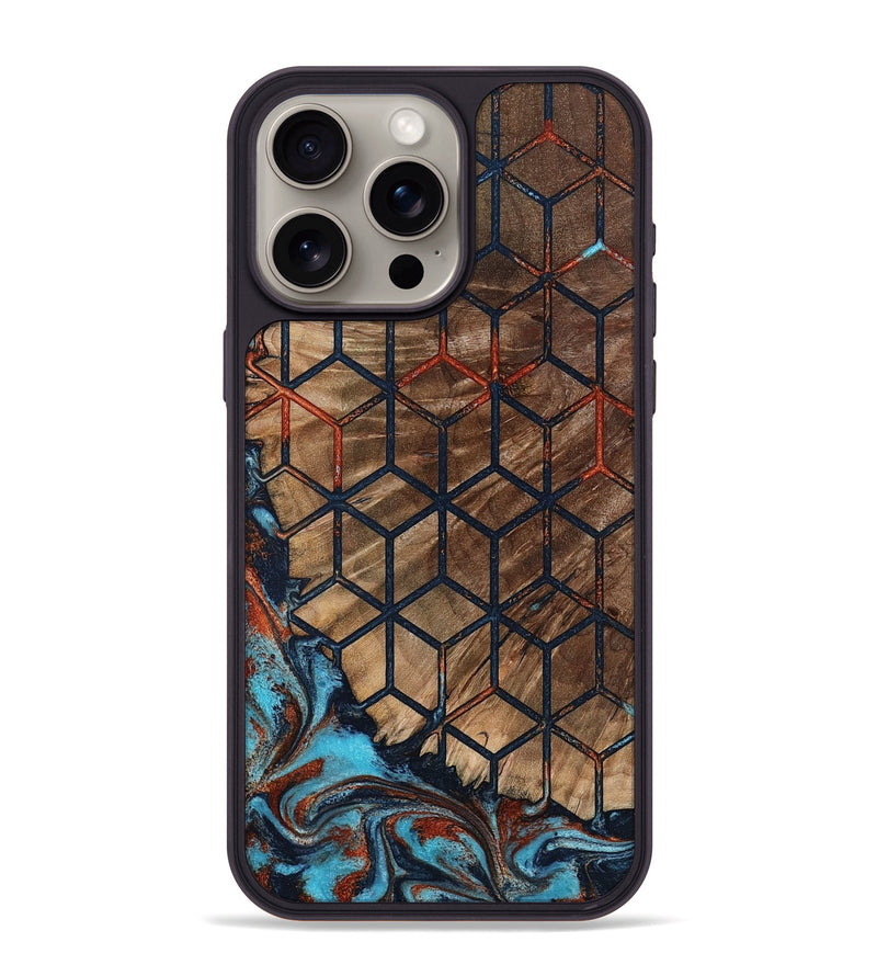 iPhone 15 Pro Max Wood Phone Case - Molly (Pattern, 798714)