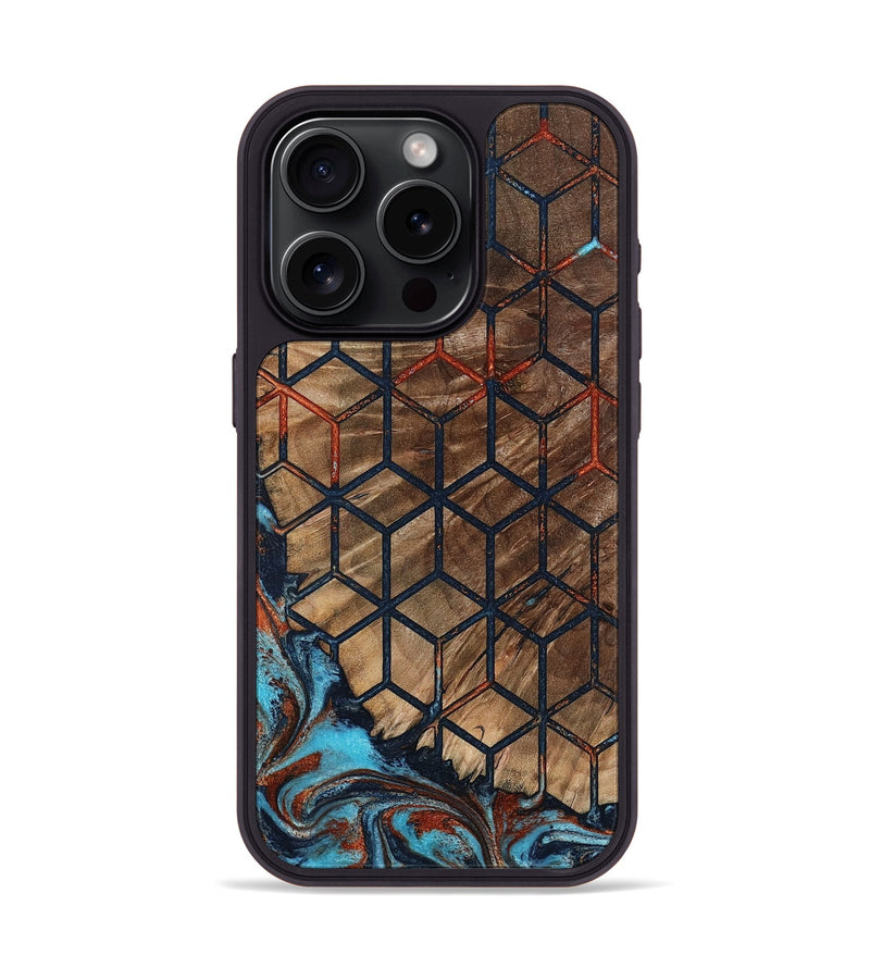 iPhone 15 Pro Wood Phone Case - Molly (Pattern, 798714)