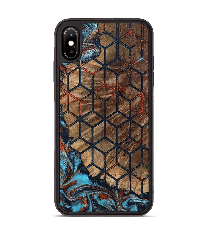 iPhone Xs Max Wood Phone Case - Molly (Pattern, 798714)