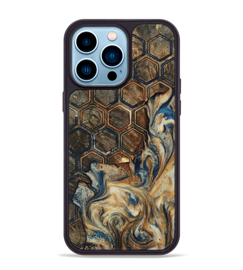 iPhone 14 Pro Max Wood Phone Case - Garland (Pattern, 798715)