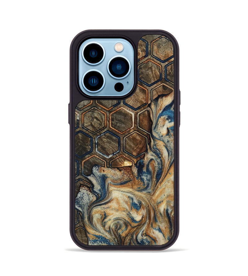iPhone 14 Pro Wood Phone Case - Garland (Pattern, 798715)