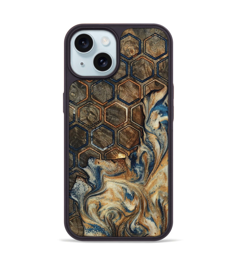 iPhone 15 Wood Phone Case - Garland (Pattern, 798715)