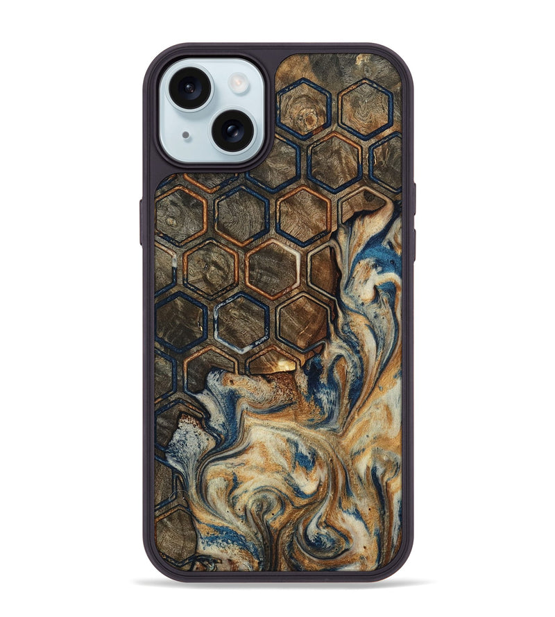 iPhone 15 Plus Wood Phone Case - Garland (Pattern, 798715)