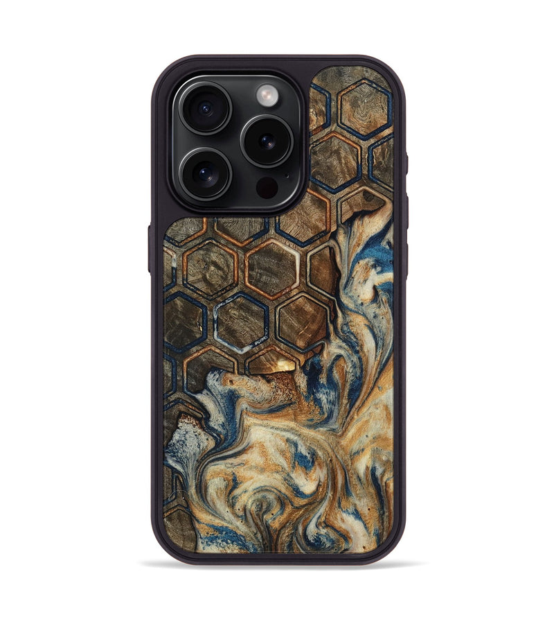 iPhone 15 Pro Wood Phone Case - Garland (Pattern, 798715)