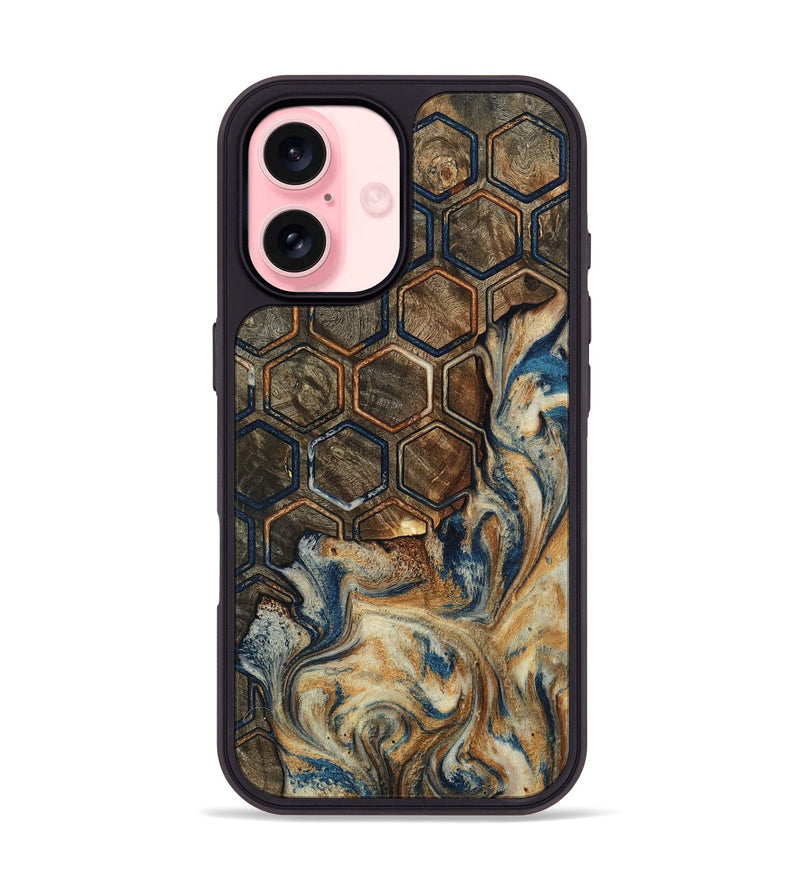 iPhone 16 Wood Phone Case - Garland (Pattern, 798715)