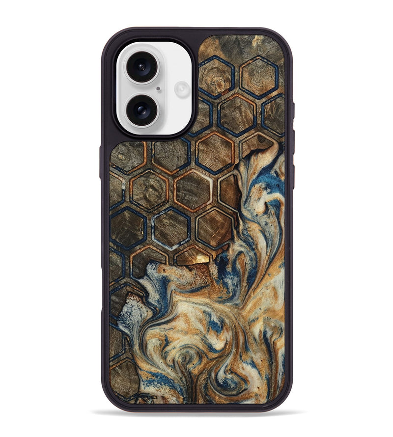 iPhone 16 Plus Wood Phone Case - Garland (Pattern, 798715)