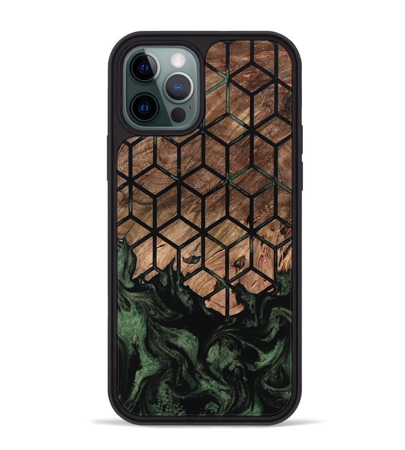 iPhone 12 Pro Max Wood Phone Case - Jaleesa (Pattern, 798716)