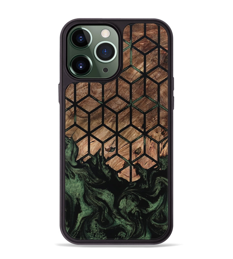 iPhone 13 Pro Max Wood Phone Case - Jaleesa (Pattern, 798716)