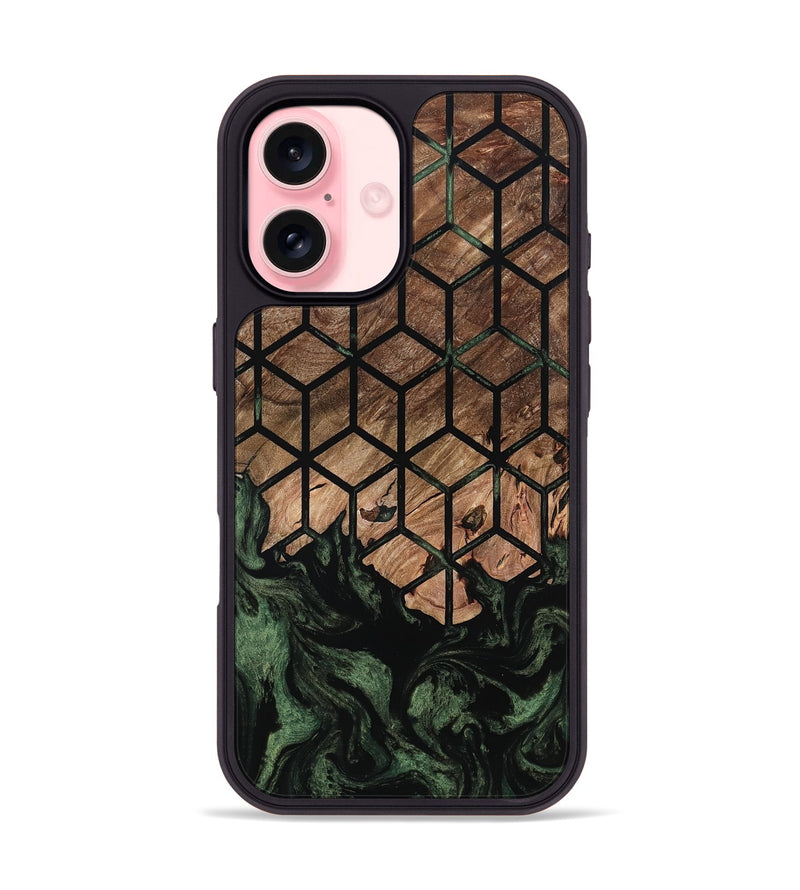 iPhone 16 Wood Phone Case - Jaleesa (Pattern, 798716)