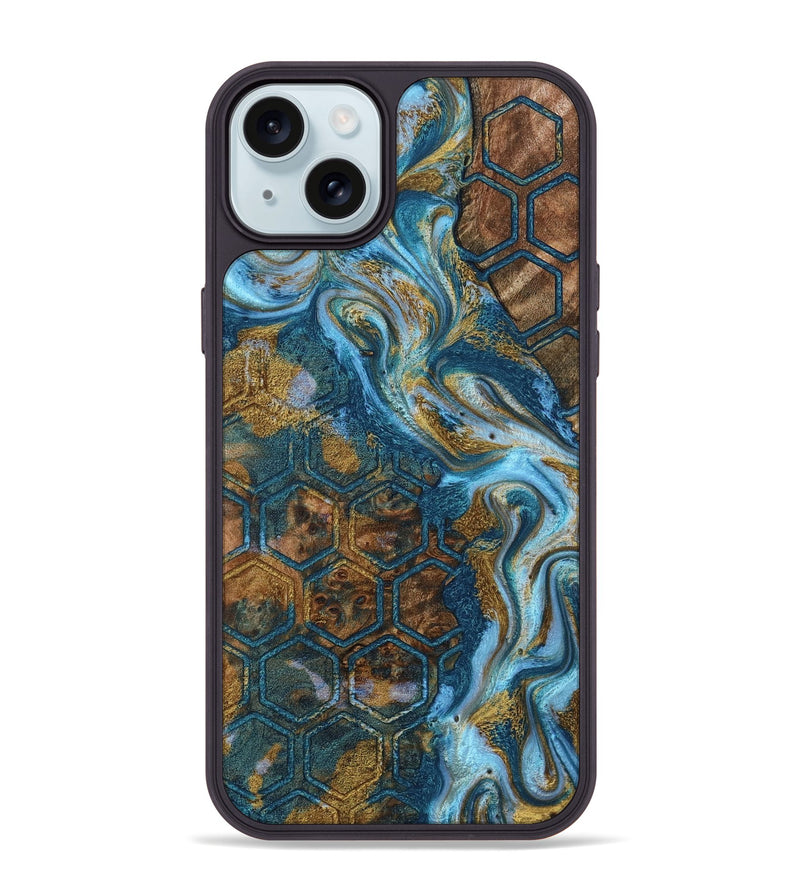iPhone 15 Plus Wood Phone Case - Jensen (Pattern, 798720)