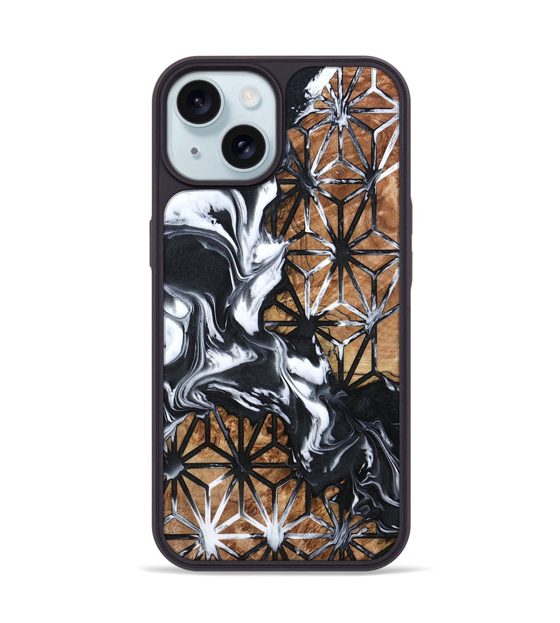 iPhone 15 Wood Phone Case - Emmalee (Pattern, 798721)