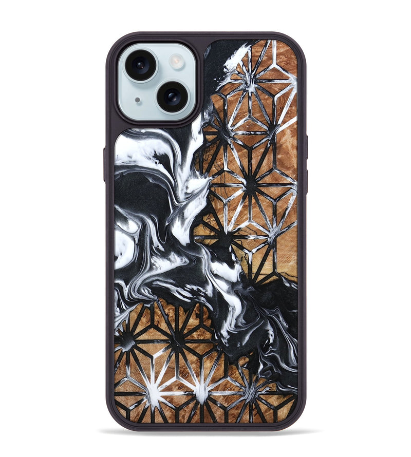 iPhone 15 Plus Wood Phone Case - Emmalee (Pattern, 798721)