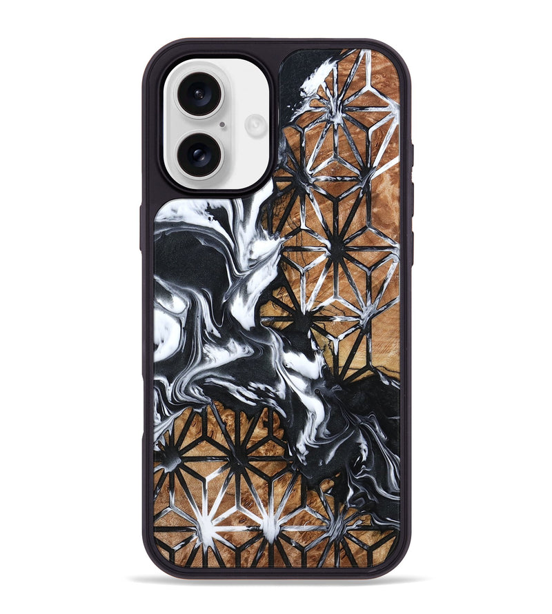 iPhone 16 Plus Wood Phone Case - Emmalee (Pattern, 798721)